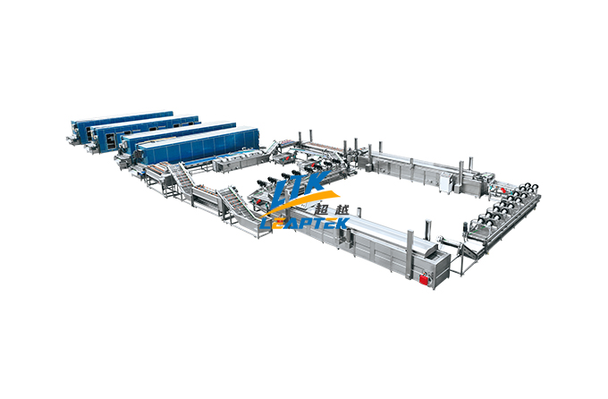 Fully Automatic Frozen French Fry Production Line