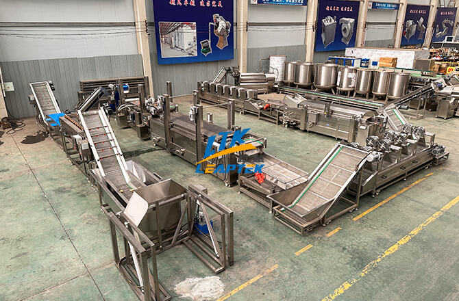 Fully Automatic Frozen French Fry Production Line